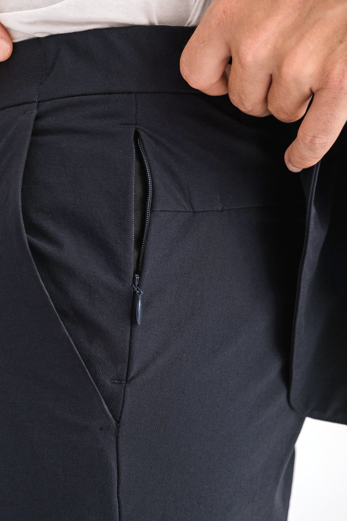 NAVY SUIT PANTS