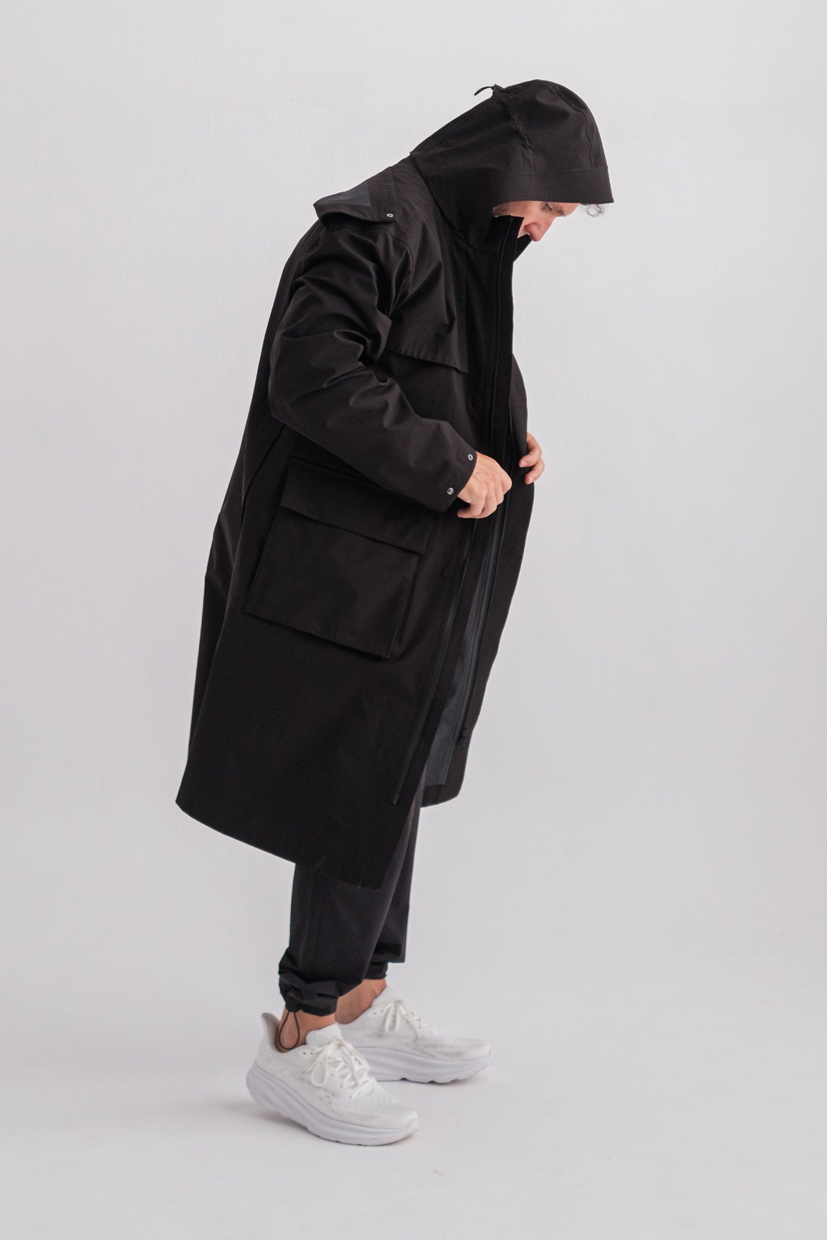 BLACK LONG COAT