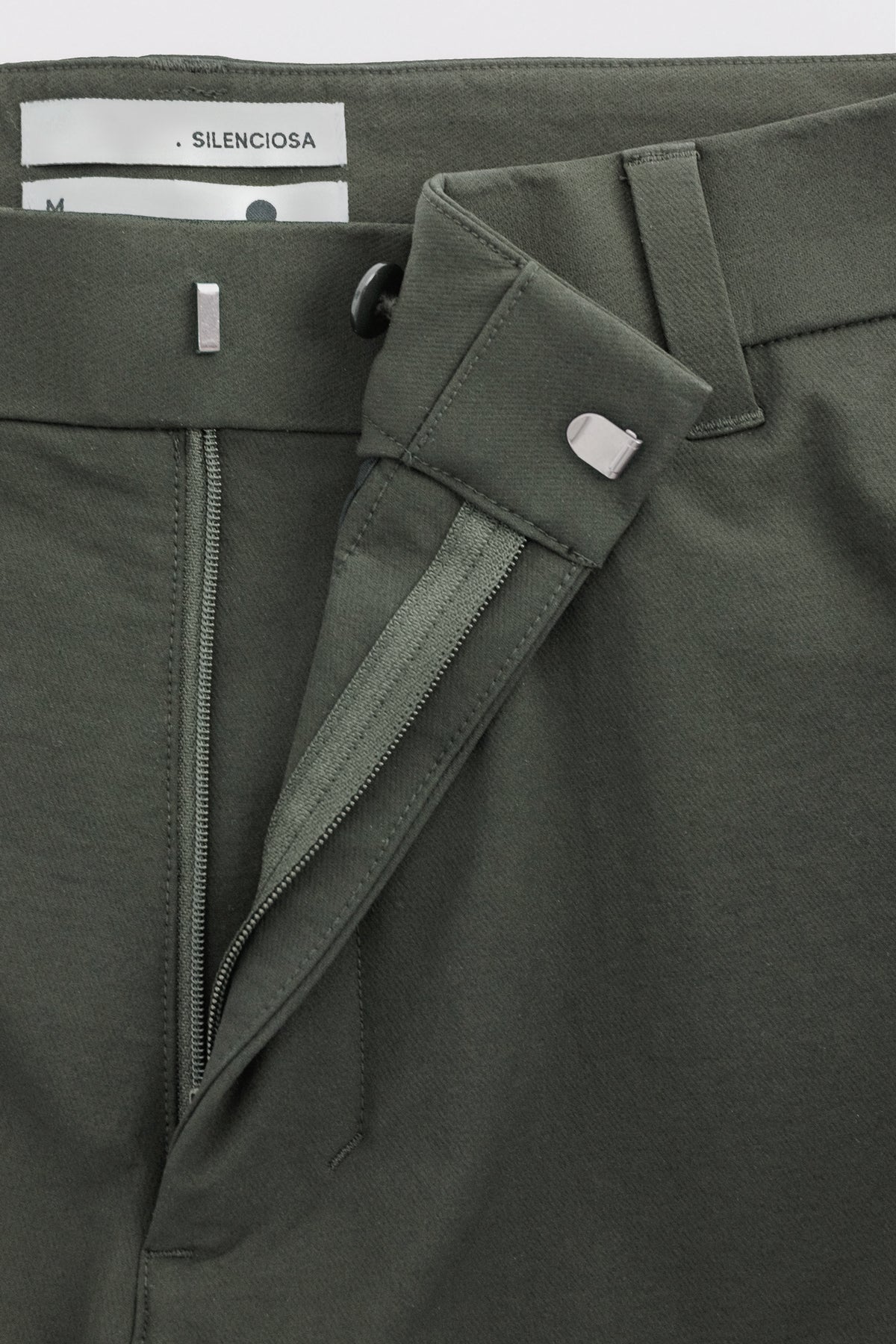 KHAKI SUIT PANTS